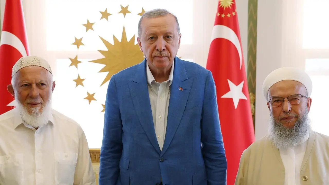 İsmailağa Cemaati'nden Cumhurbaşkanı Erdoğan'a Ziyaret