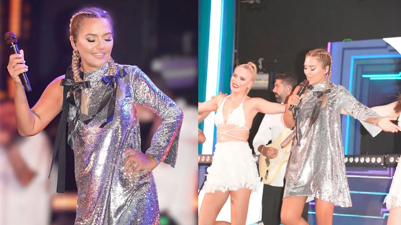 Demet Akalın’dan Kemer’de Unutulmaz Gece