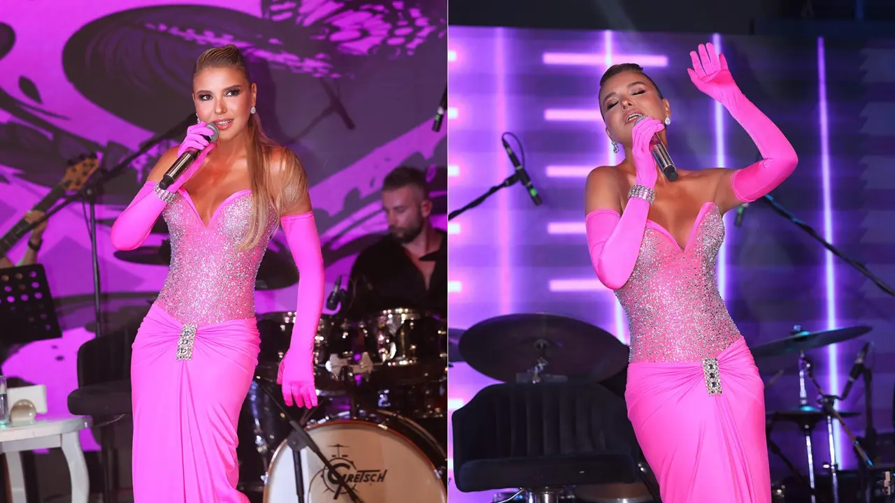 Pespembe Gülben Ergen’e Erken Doğum Günü Sürprizi