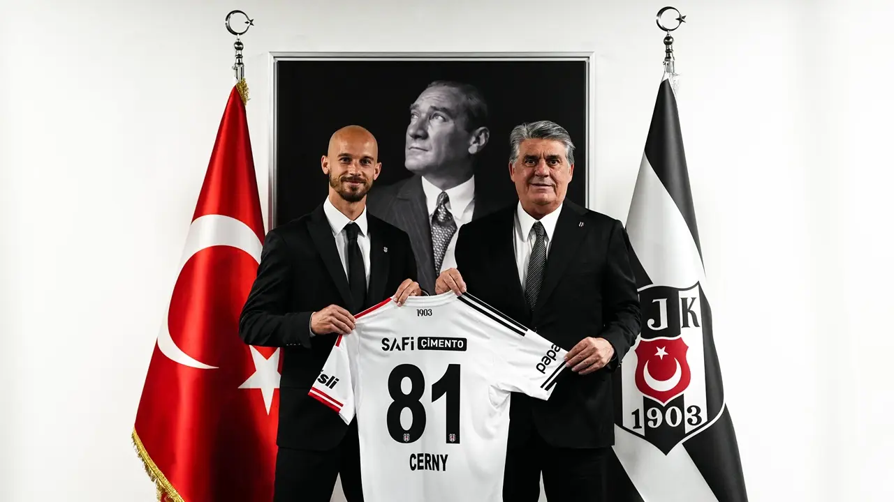 Beşiktaş, Vaclav Cerny’yi 3+1 Yıllığına Kadrosuna Kattı
