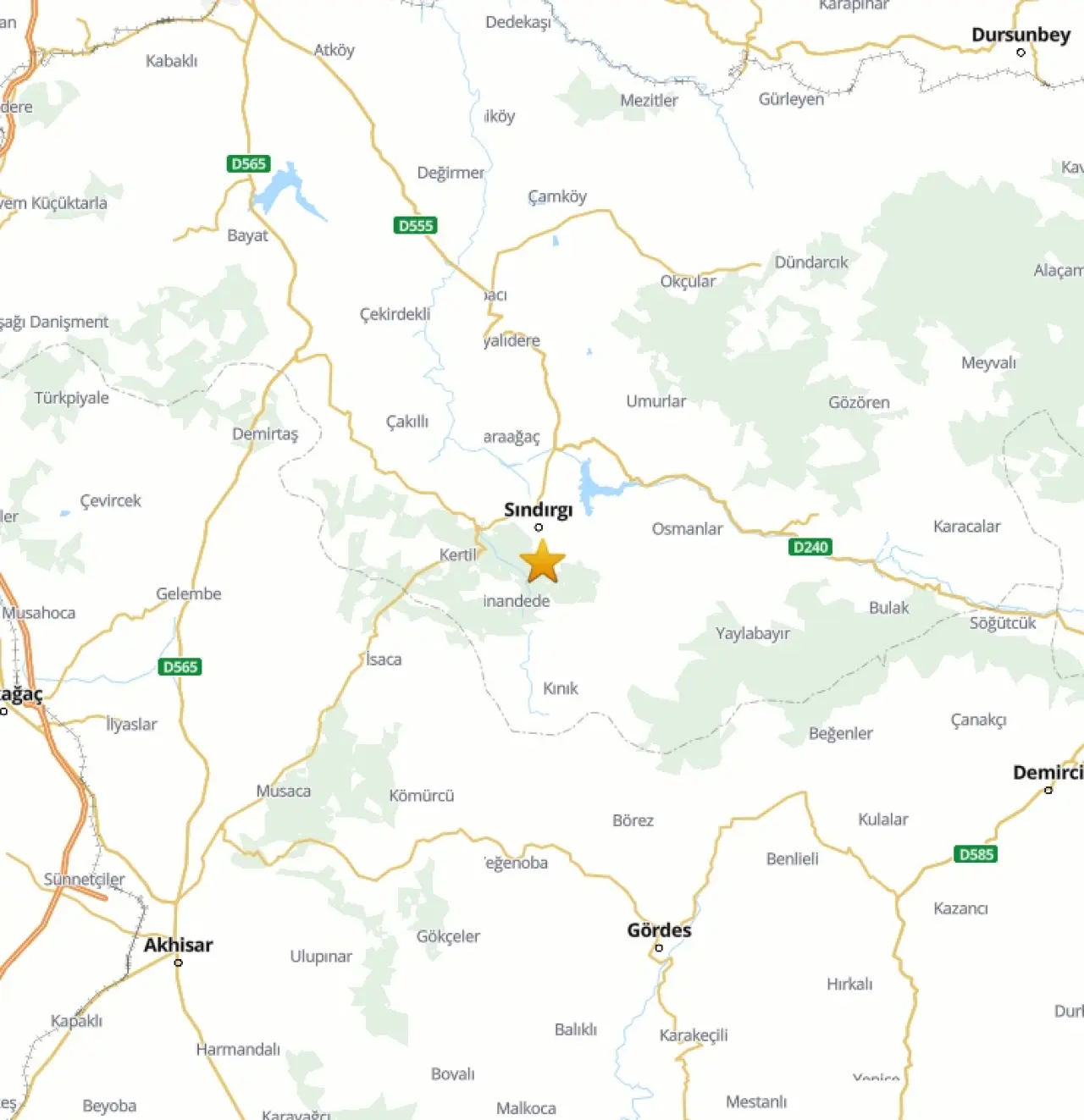 Balıkesir'de Deprem Oldu