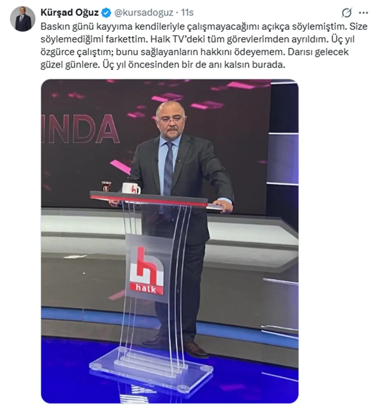 Kürşad Oğuz: Kayyımla Çalışmayacağımı Söylemiştim