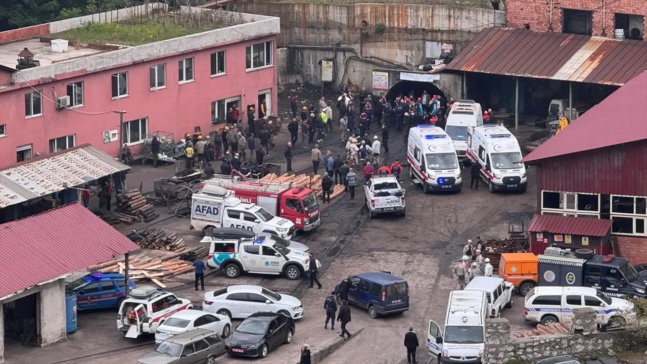 Zonguldak'ta Maden Ocağında Grizu Patlaması 2 Madenci Öldü, 5 Yaralı