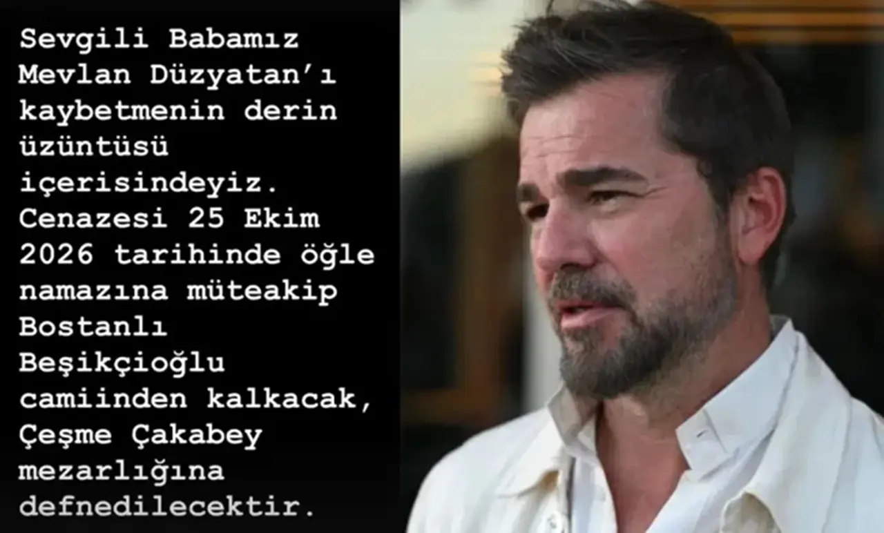 Engin Altan Düzyatan Babasının Vefatını Duyurdu