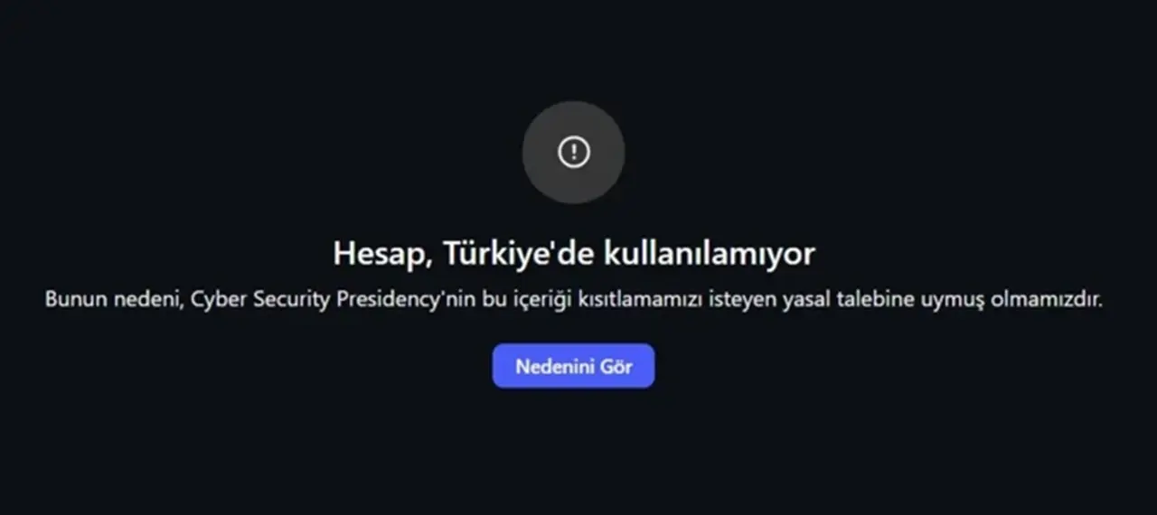 Özlem Öz’ün Hesabına Erişim Engeli
