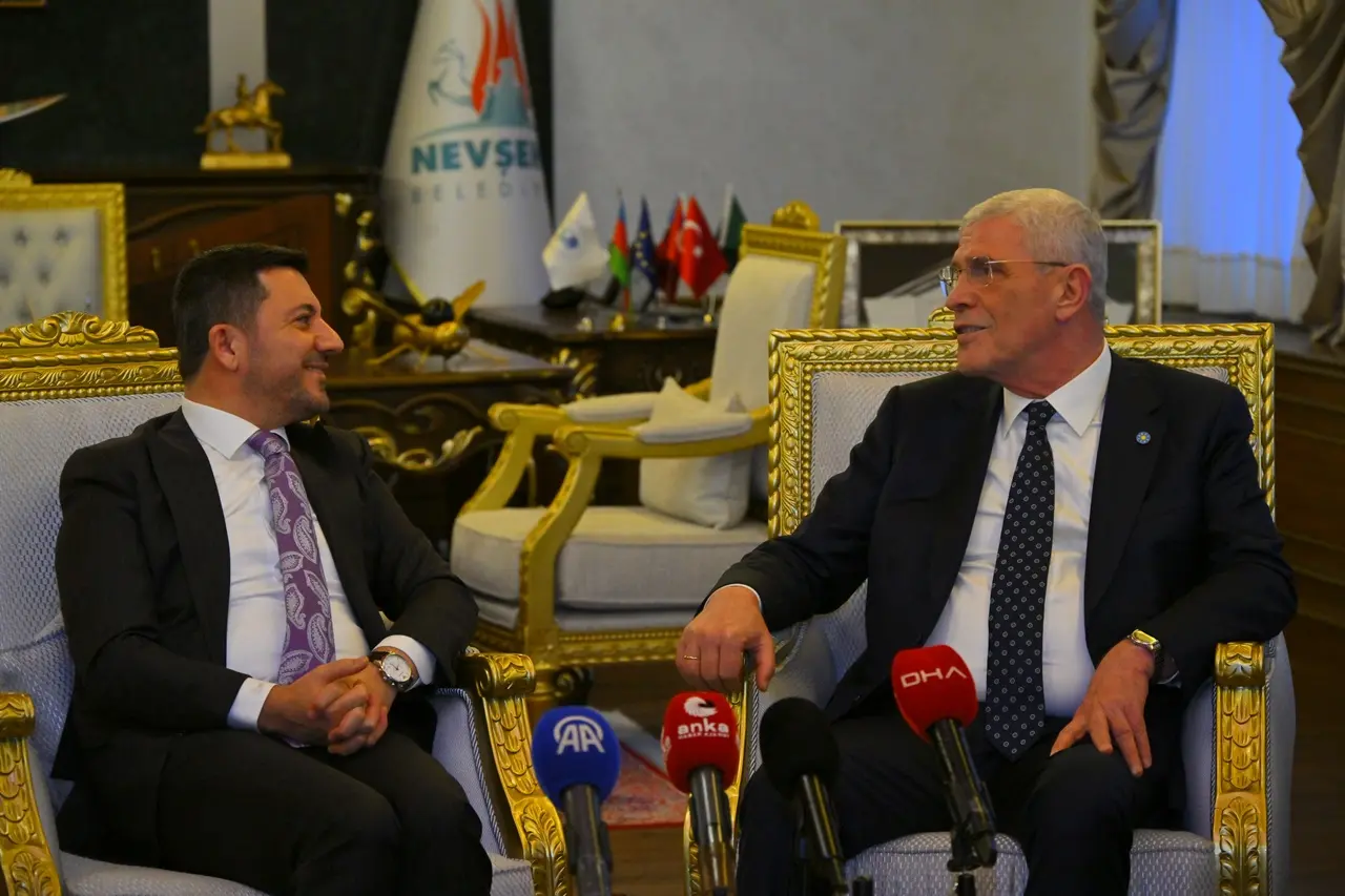 Nevşehir Belediye Başkanı Rasim Arı - İYİ Parti Genel Başkanı Müsavat Dervişoğlu
