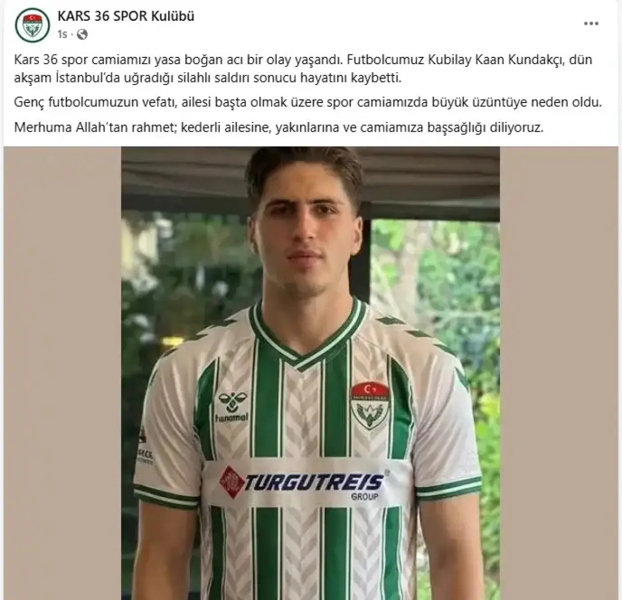 Kars36spor açıklama