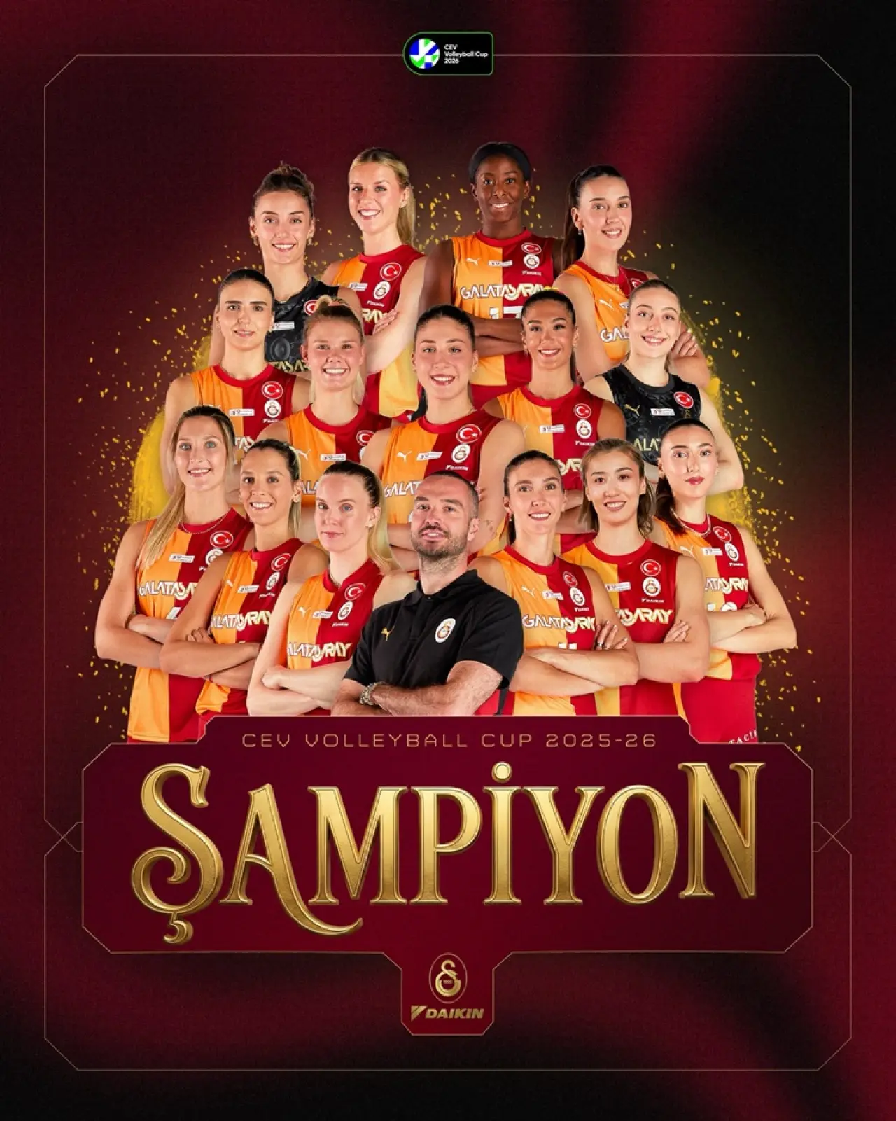 Galatasaray, Filede Avrupa Şampiyonu