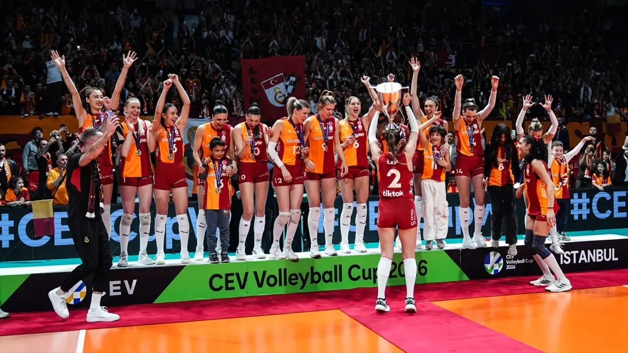 Galatasaray Daikin Kadın Voleybol Takımı Şampiyonu Oldu