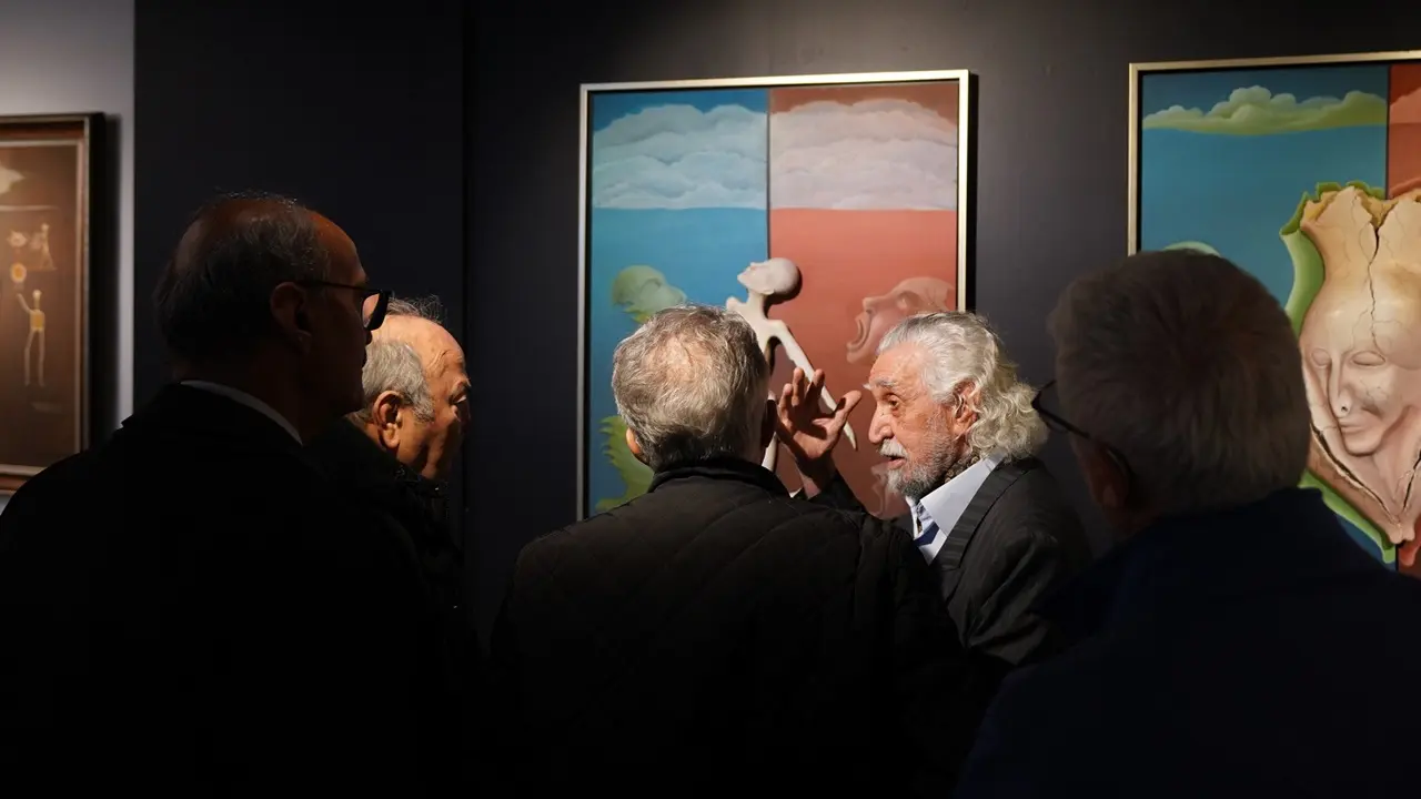 Devrim Erbil ve İsmet Yedikardeş’in “Dostluk ve Barış Sergisi” Beylikdüzü’nde