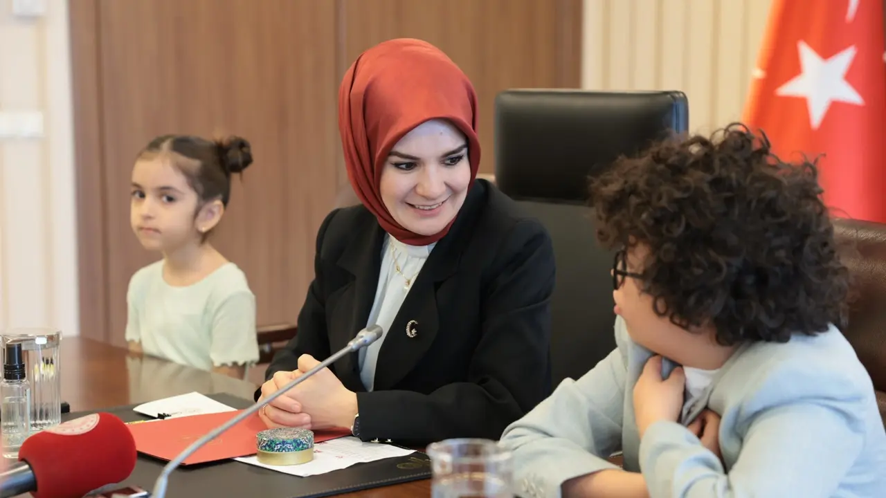 Bakan Mahinur Özdemir Göktaş, Şehit ve Gazi Çocuklarını Ağırladı