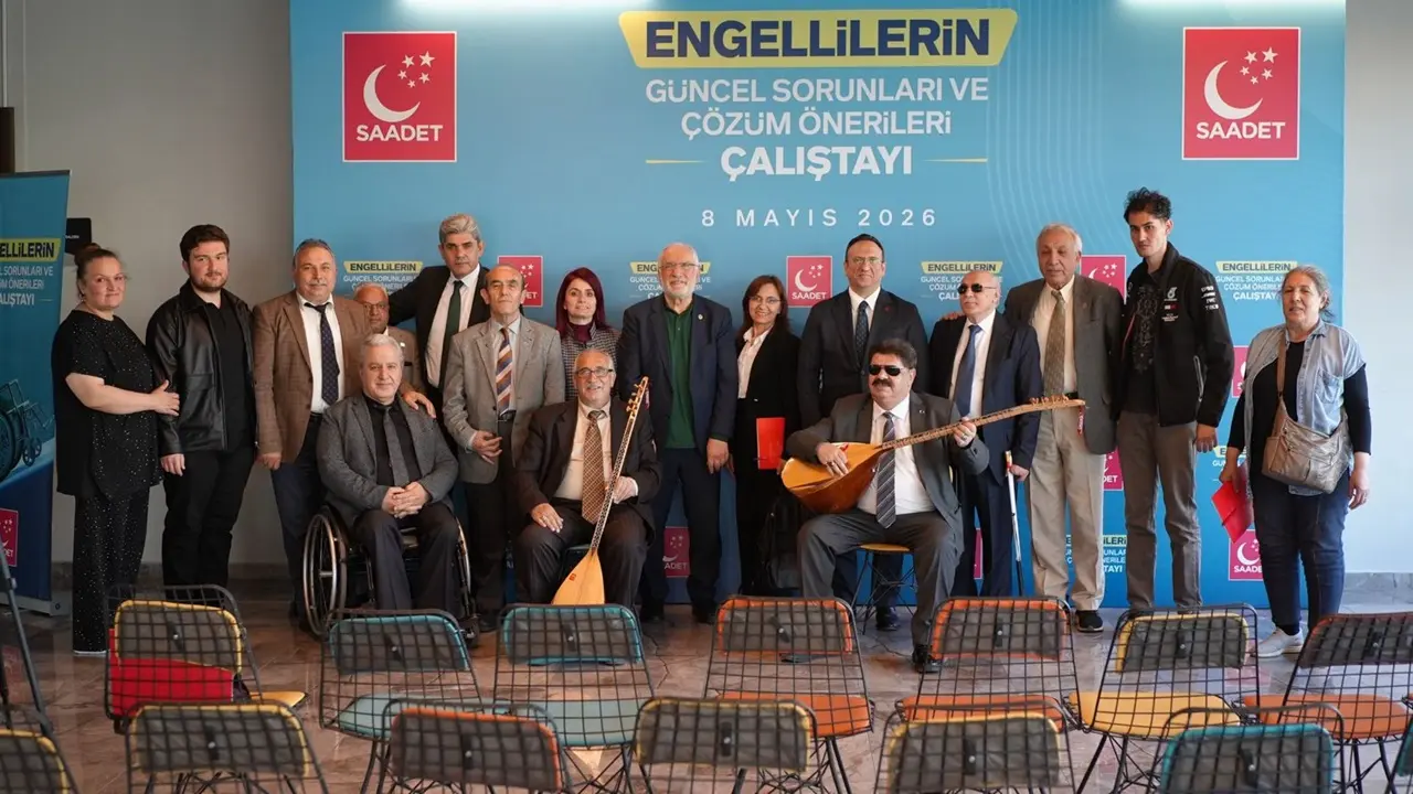 Saadet Partisi Genel Başkanı Mahmut Arıkan Engelli Bakanlığı'nı Kuracağız