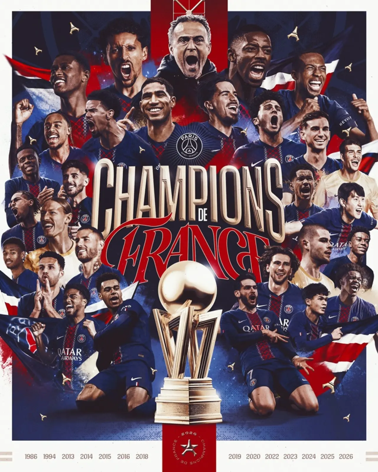 PSG, Ligue 1'de Şampiyonluğunu İlan Etti