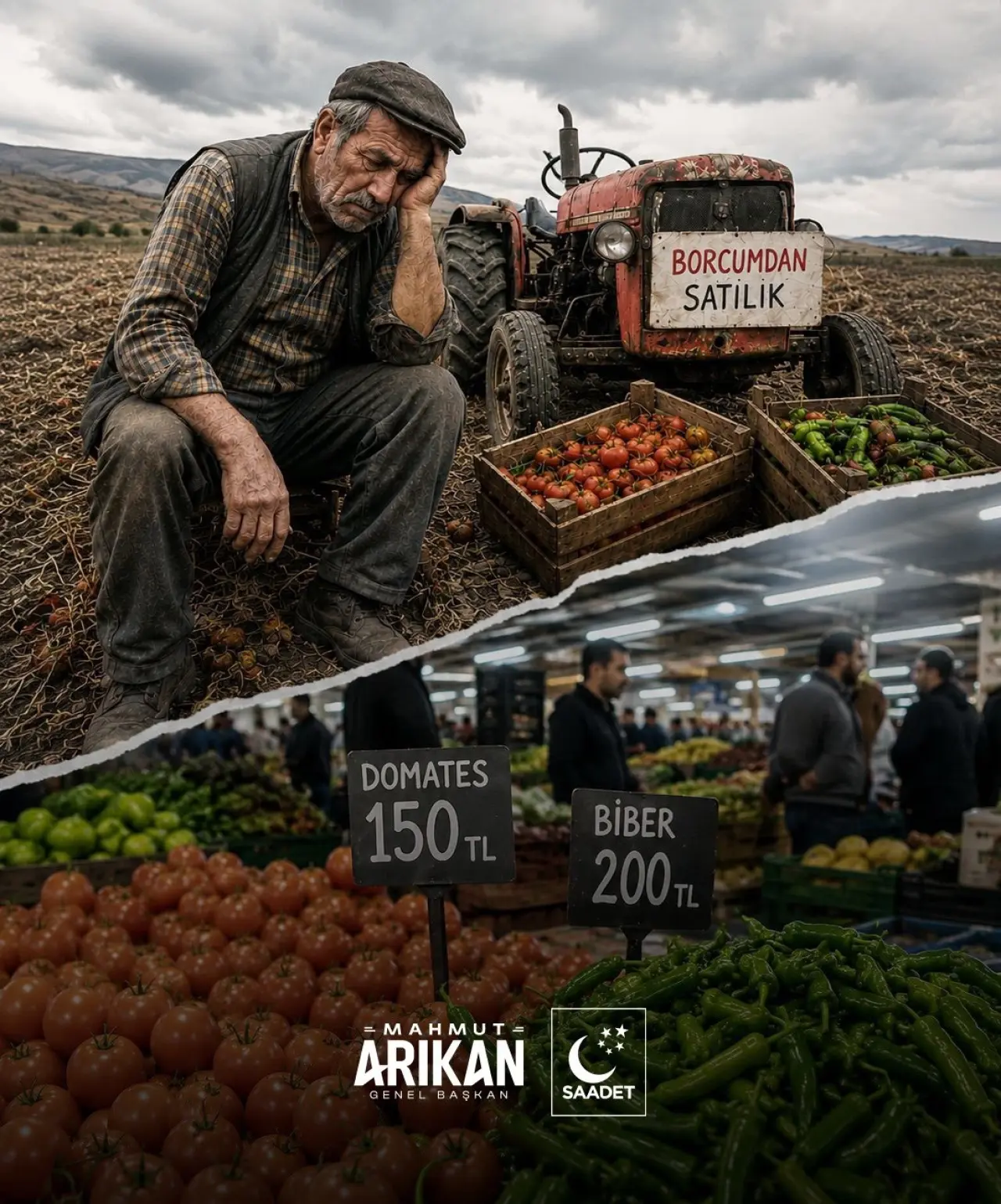 Mahmut Arıkan: İktidarımızda Çiftçimiz Öğüt Değil Destek Alacak