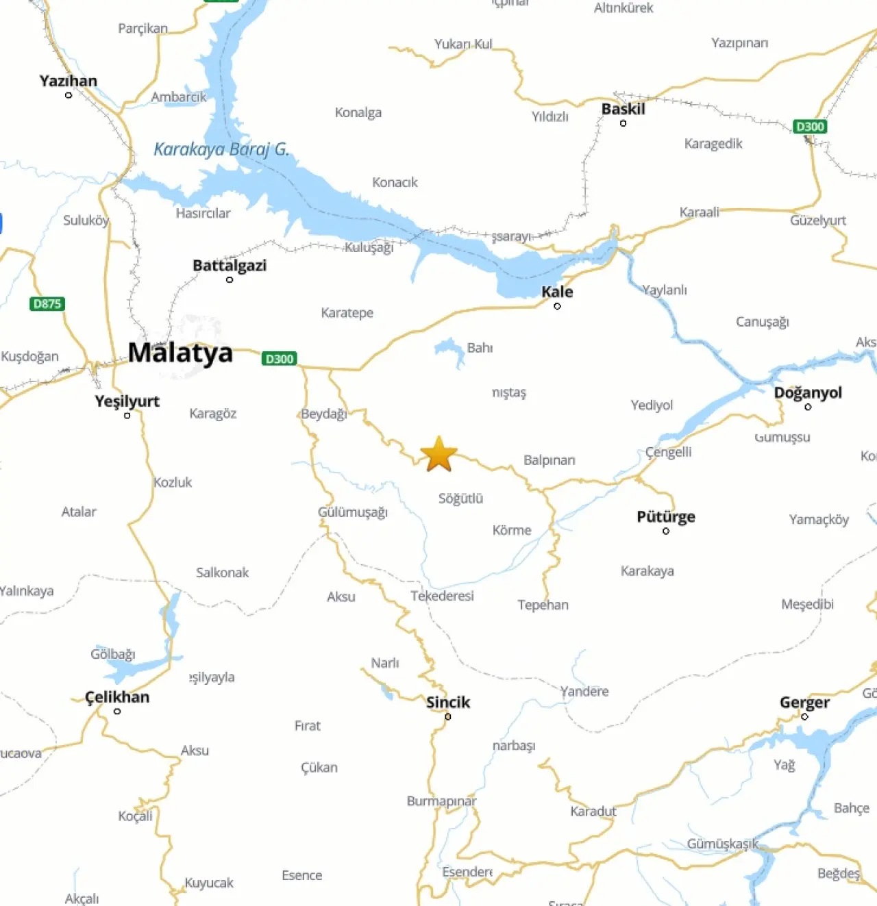 Malatya'da Korkutan Deprem