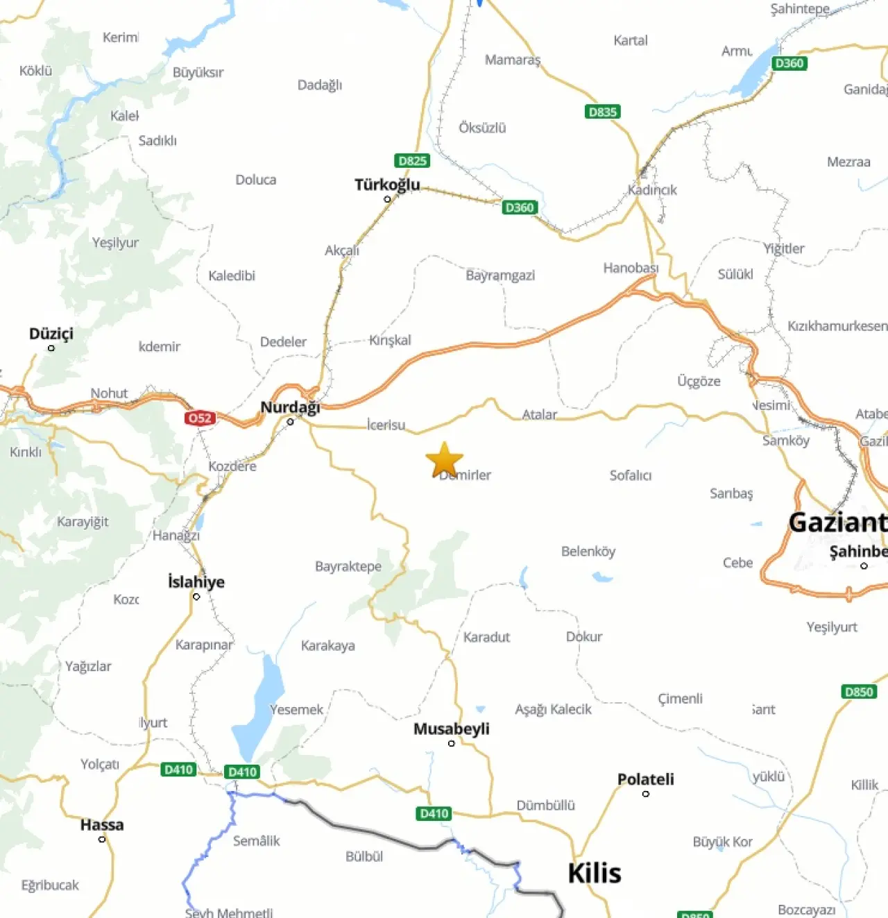 AFAD Son Depremler: Gaziantep'te Deprem Oldu