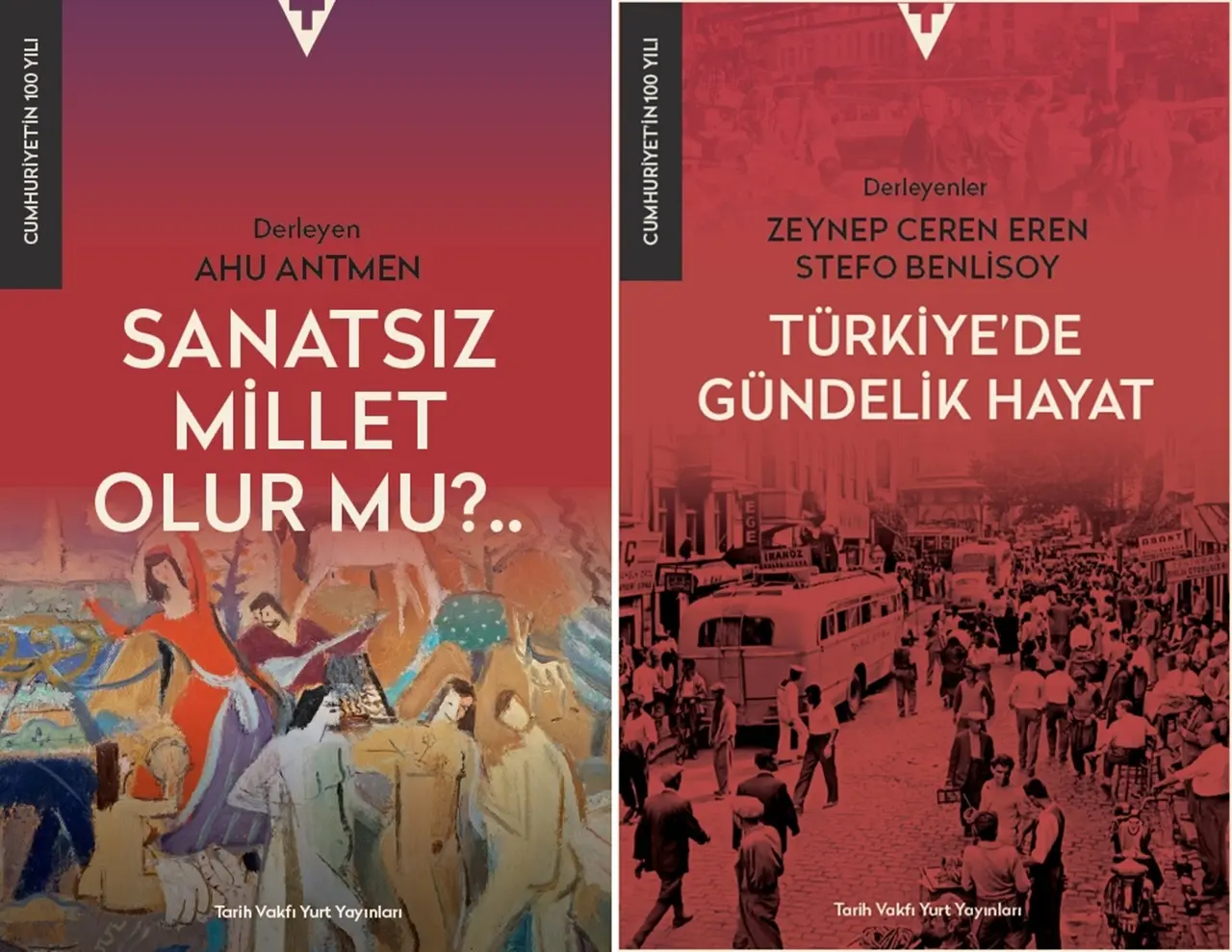 Tarih Vakfı'ndan Cumhuriyet'in 100 Yılına Işık Tutan İki Yeni Kitap