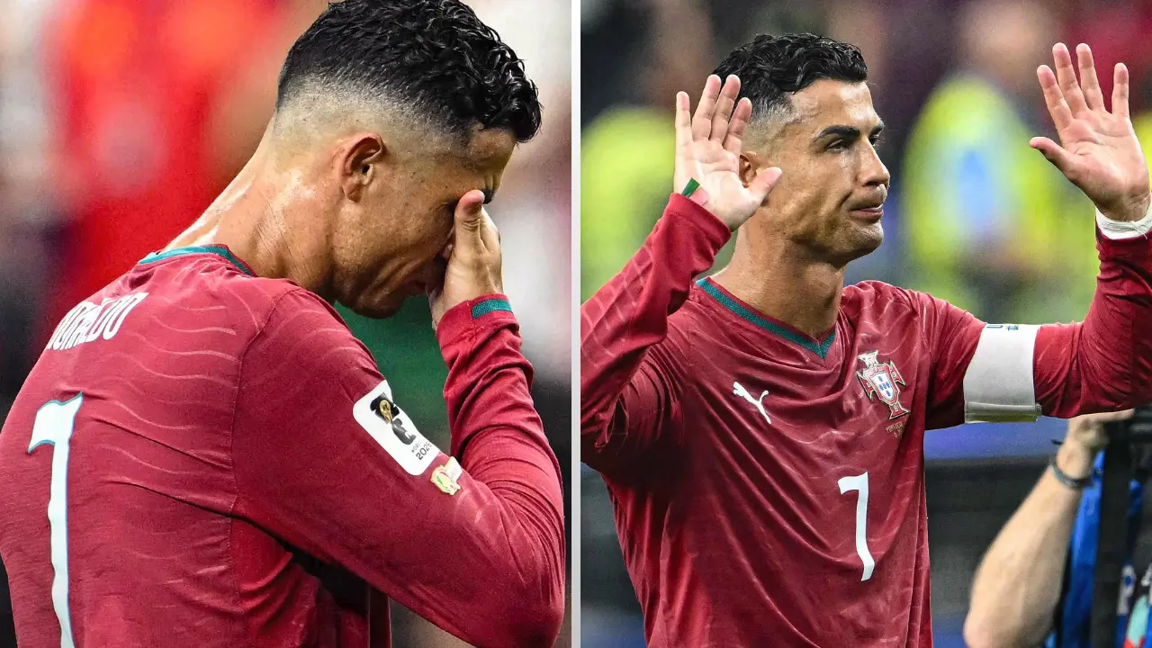 Ronaldo Gözyaşlarına Boğuldu