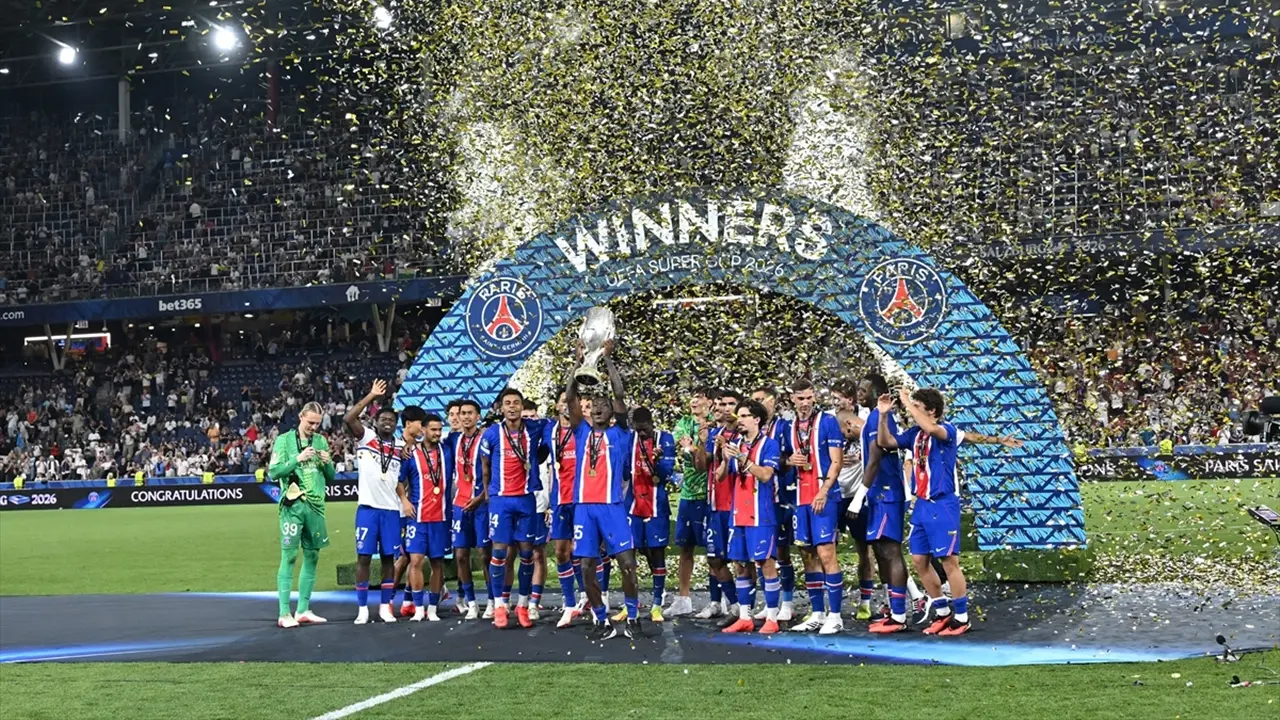 Paris Saint-Germain Süper Kupa'yı Aldı