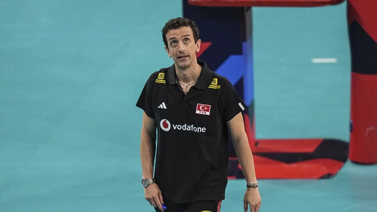 A Milli Kadın Voleybol Takımı Başantrenörü Daniele Santarelli